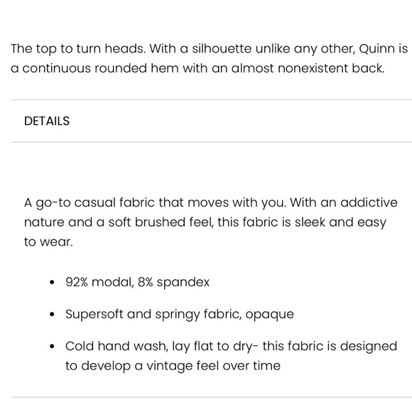 Quinn Top - Picture 9 of 9